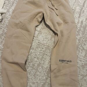 Essentials Fear of God Beige Sweatpants